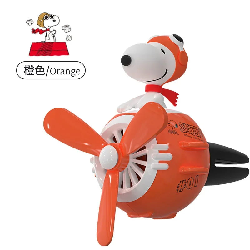 Official Peanuts Snoopy Car Decor Perfume Diffuser 3 Scents Choices Vent Mounted Auto Accessory