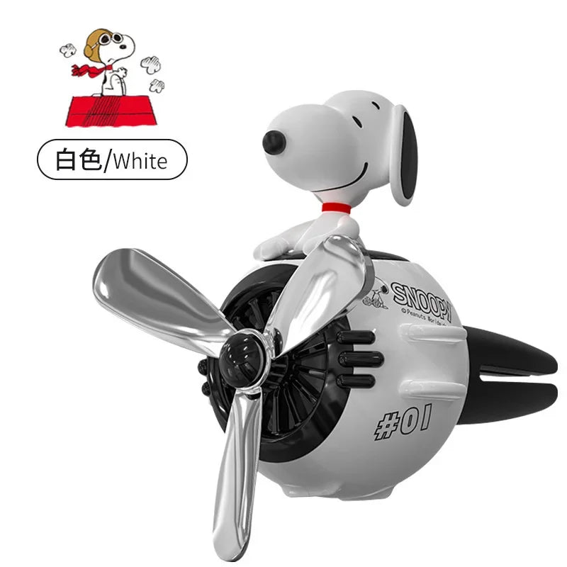 Official Peanuts Snoopy Car Decor Perfume Diffuser 3 Scents Choices Vent Mounted Auto Accessory