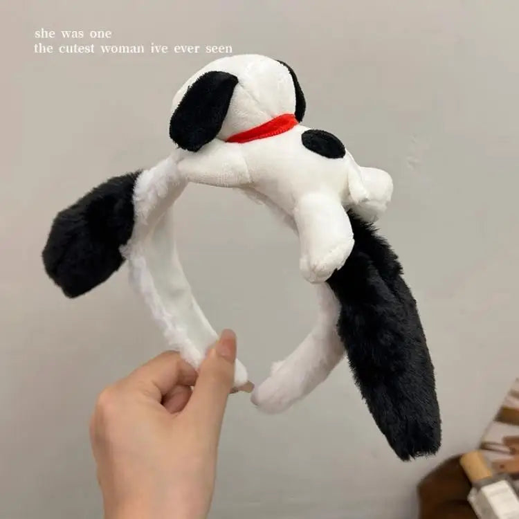 Funny Big Dumb Dog Ears Headband Cute Animal Ear Hair Band For Cosplay Photo Props Party Dress Up Accessories Gift